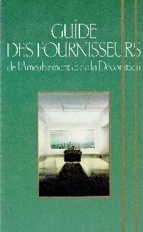 Guide des fournisseurs de l'Ameublement et de la Décoration