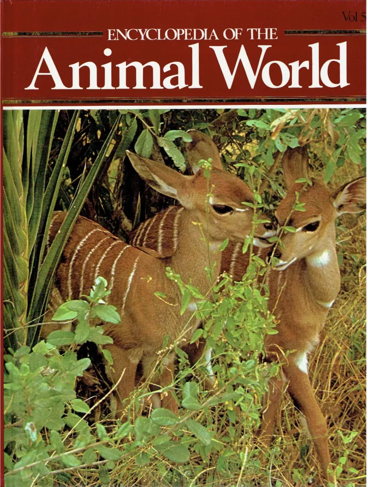 Encyclopedia of the animal world Water fleas - Zygote Vol 21